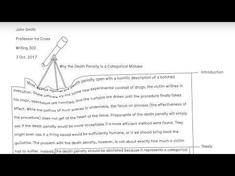 What's Wrong With The Five Paragraph Essay And How To Write Organically  (Animated Video)