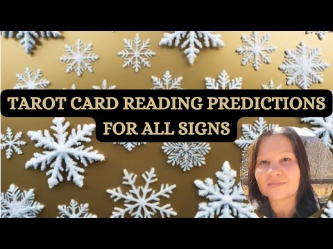 JANUARY 2025 TAROT CARD READING PREDICTIONS ALL SIGNS