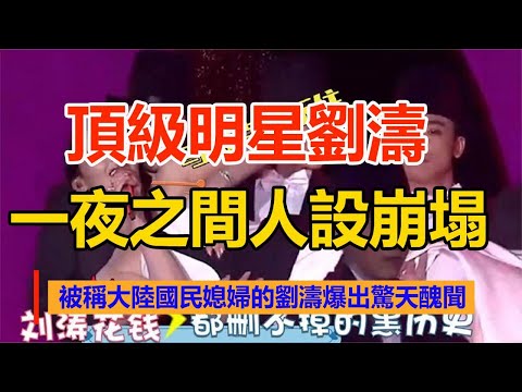 一夜之間人設崩塌，被稱大陸國民媳婦的劉濤爆出驚天醜聞