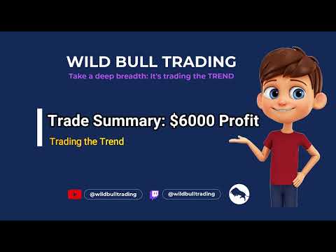 Trade Summary: $6000 Profit #livetrading #live #stockmarket