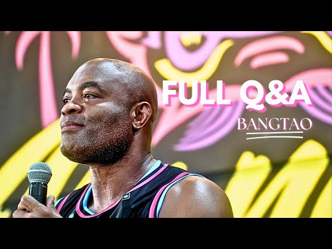 ANDERSON SILVA | Full Q & A | Bangtao Muay Thai & MMA Training Camp Phuket Thailand | UFC GOAT