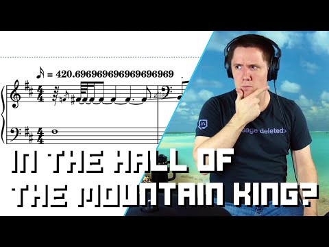 In The Hall Of The Mountain King But I Got Distracted On Drums!