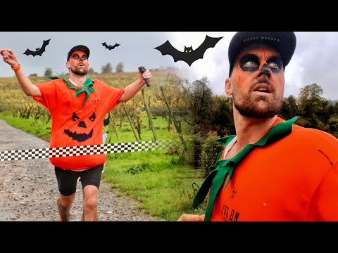 SOMEHOW, I won a 10K dressed as a pumpkin