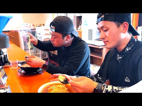 【福岡ラーメン】福岡屈指のトラック通りで兄貴たちが豚骨チャージ！