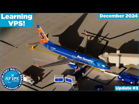 Learning VPS! | Gemini Jets Destin Fort Walton Beach Airport update - December 2024