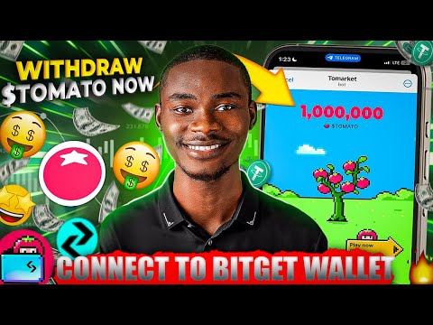 $TOMATO Bitget Withdraw Update: How To Connect Tomarket to Bitget Wallet | Claim $Tomato Airdrop