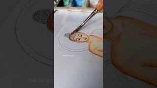 Tutorial: Gautam Buddha painting 🥰❤️|| #shorts