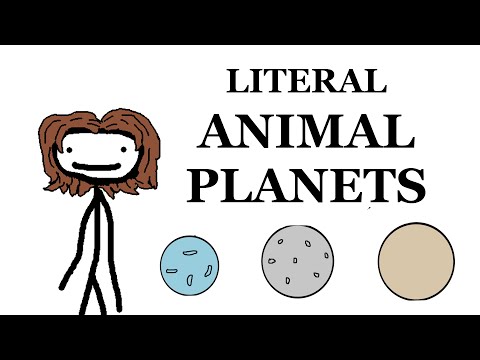 Literal Animal Planets -- Wildlife Wednesday