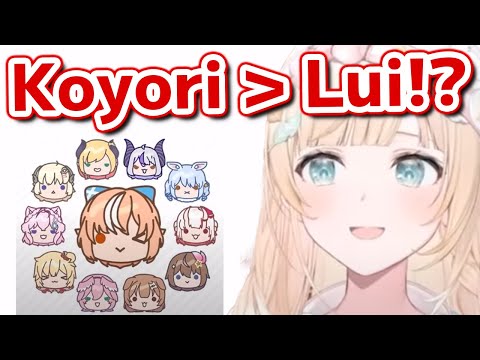 Iroha learns Hololive members' chest size from Hololive Suika Game【Hololive】