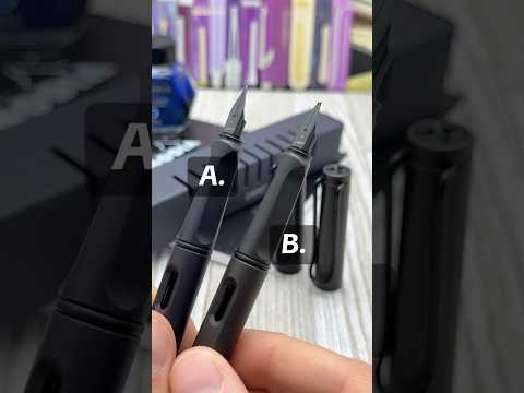 Which pen is the Lamy Safari 2024 special edition Steel Black fountain pen?