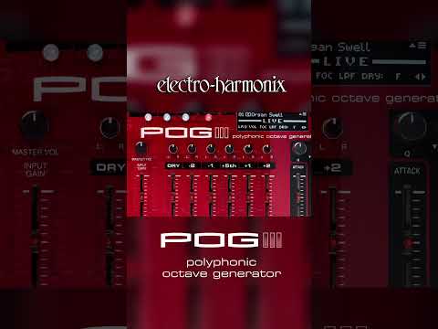 EHX POG3 Polyphonic Octave Generator Pedal Demo