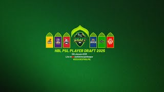 🔴Live: HBL PSL 10 Player Draft 2025 | Live Streaming | Hum News