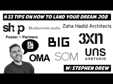 #33 Tips on how to land your dream job W/ Stephen Drew