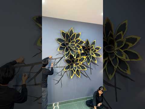 Beautiful Wall Decor Craft using Cardboard #short #reel #viral #youtubeshort #trending #diycrafts