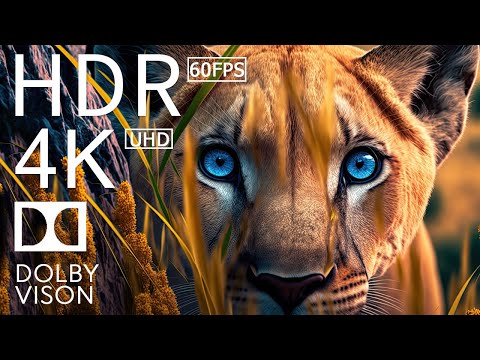 4K HDR 120fps Dolby Vision with Animal Sounds (Colorfully Dynamic) #65