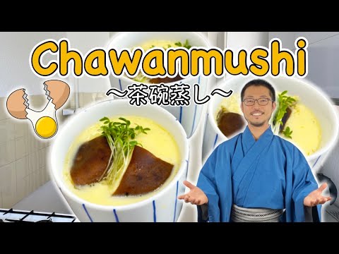 How to make CHAWANMUSHI 〜茶碗蒸し〜  | easy Japanese home cooking recipe