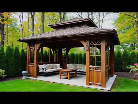 Exquisite Gazebo Designs and Innovative Decorating Ideas