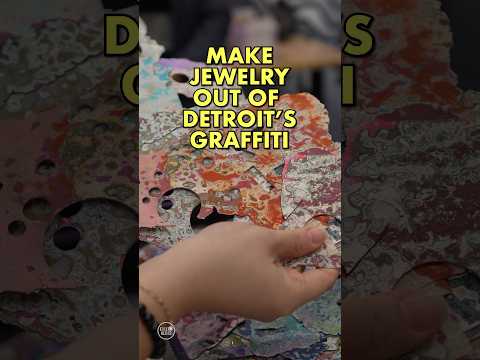 Make Jewelry out of Detroit’s Graffiti 💍