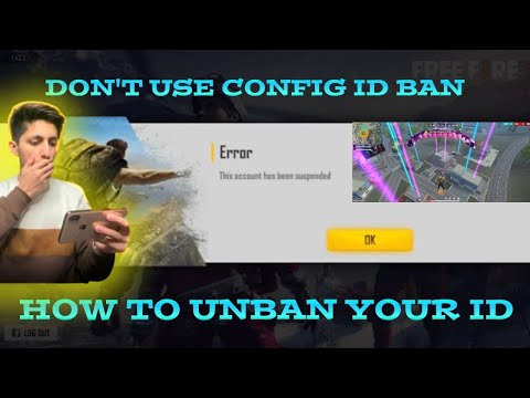 Config File Se🆔Ban😭 | Free Fire🆔Ban Because Of Config File | How To Unban Free Fire ID. Headshot con