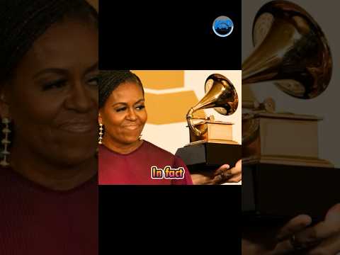 Michelle Obama Wins Her 2nd Grammy Award #shorts #michelleobama #viral #grammys