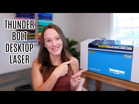 A New and Powerful Desktop Laser | Thunder Laser Bolt!