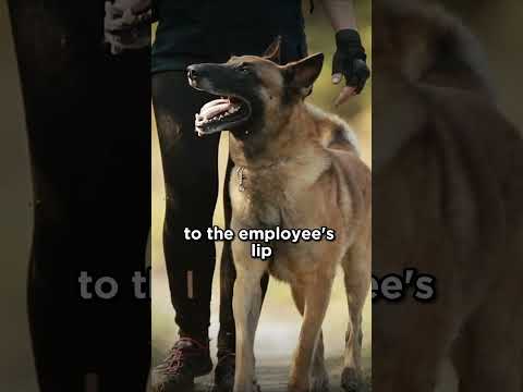 Belgian Malinois Bites Two at Denver Airport #dogs