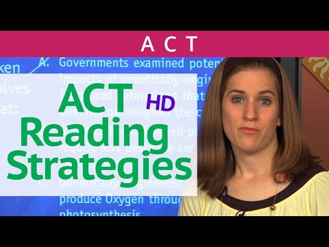 ACT Reading Strategies - Brightstorm ACT Prep