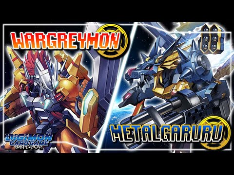 Digimon Card Game : Wargreymon X (Red) VS MetalGarurumon X (Blue) [BT-09]