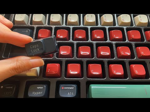 無铭诚品 GSA Retro High-light 正刻 ABS 键帽套装 开箱 | GSA Retro High-light ABS Keycaps (printed ) Unboxing