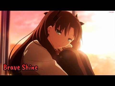 『Lyrics AMV』 Fate/stay night: Unlimited Blade Works Season 2 OP Full - Brave Shine / Aimer