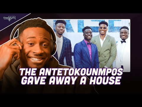 Did you know Giannis, Thanasis and the Antetokounmpo Family once gave away a house?!?!