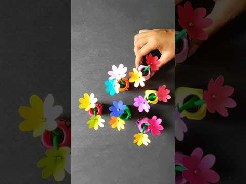 Acrylic Colour Bottle  Paint Craft Idea| #shorts #youtubeshorts #diy #viral |