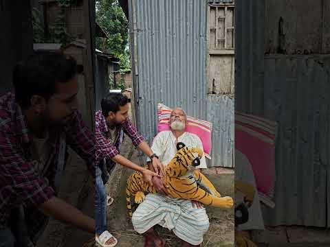 Oh My God! Viral Best Scary Fake Tiger Prank For Laughing! | Sagor Bhuyan