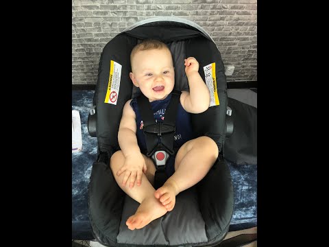 REVIEW: NexGen (BabyTrend) Ally 35 Infant Car Seat  + how to remove padding and readjust harness