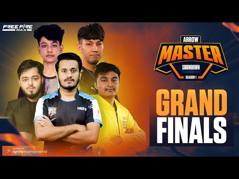 Arrow Gaming Master Showdown Grand Finals Tournament🔥 Free Fire Live #arrowgaming #gaming #trending