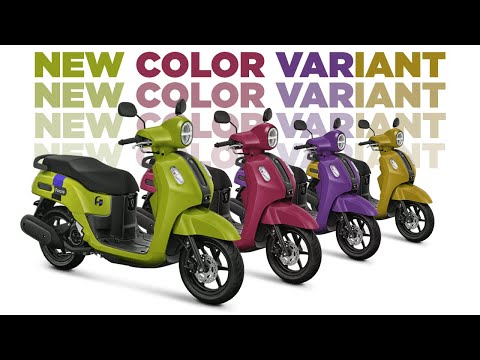 Yamaha FAZZIO New Colors 2025