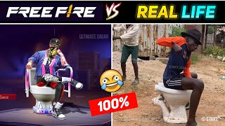 FREE FIRE ALL EMOTES IN REAL LIFE || FREE FIRE EMOTE IN REAL LIFE || FREE FIRE EMOTE