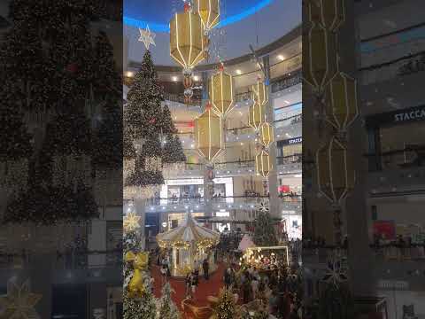 #Christmas  decorations #pavallion  mall#chrismiss arrangements