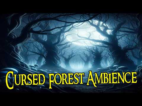 Cursed Forest Ambience | Whispers of the Forbidden Woods | 8 hours