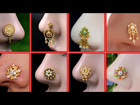 Intricate Rajasthani Nose Pin Designs Traditional South Indian Jewelry(2024)