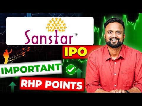 ₹99 Sanstar IPO Important RHP Points | Money Purse IPO