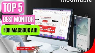 Top 5 Best Monitor For Macbook Air || Portable Monitor For Macbook 2024