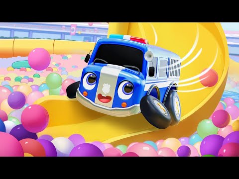 Have Fun with Bus in a Ball Pit | Good Habits | Educational Cartoons for Kids & Nursery Rhymes