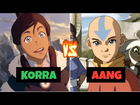 Korra vs. Aang: Who's Truly the Better Avatar?