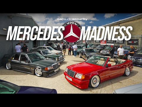 BIGGEST MERCEDES MEET YET! Cars & Coffee 3  | Car Audio & Security