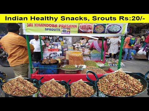 Hard Working Man Selling Sprouts | Healthy Street Food | indian Street Food #Homefoodlab