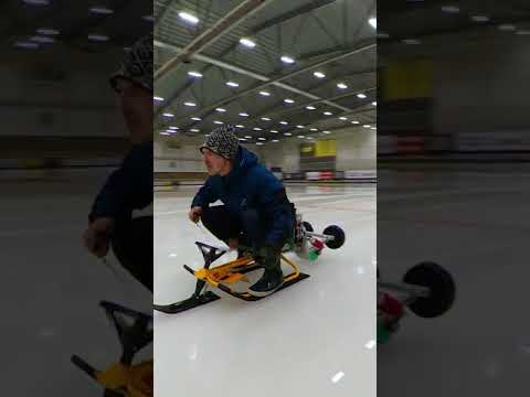 How I Made An Electric Snow Racer #shorts