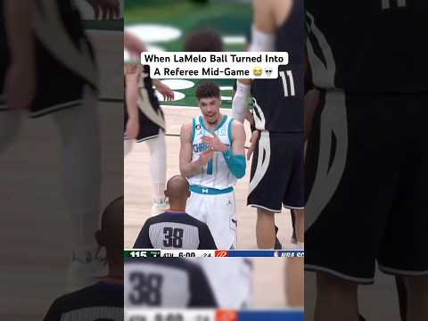 LaMelo Ball Turned Into A Ref