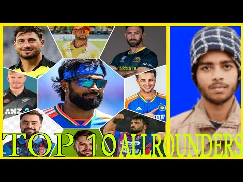 HARDIK PANDYA IS THE ALLROUNDERS IN THE WORLD 🌎 TOP 10 ALLROUNDERS | HARDIK PANDYA, MARCUS STOINES