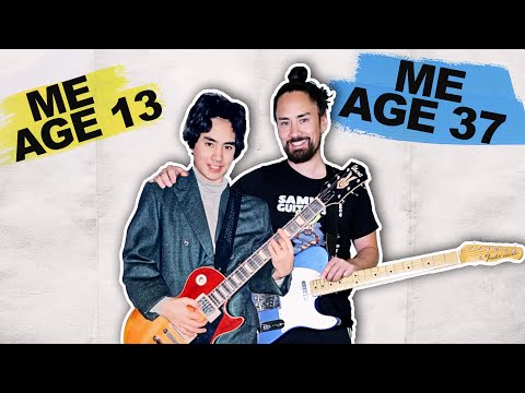 How guitar players sound when they're 13 vs. 37